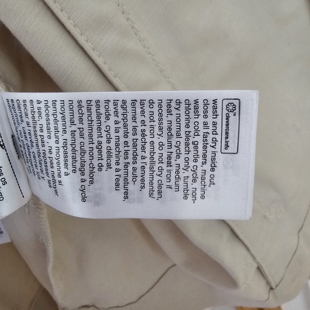 Calvin Klein Short Cotton Trench Coat - Picture 9 of 14